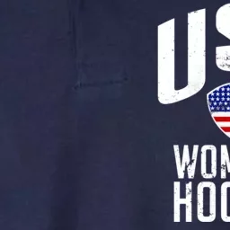 USA Women's Hockey Winter Sports Games Softstyle Adult Sport Polo