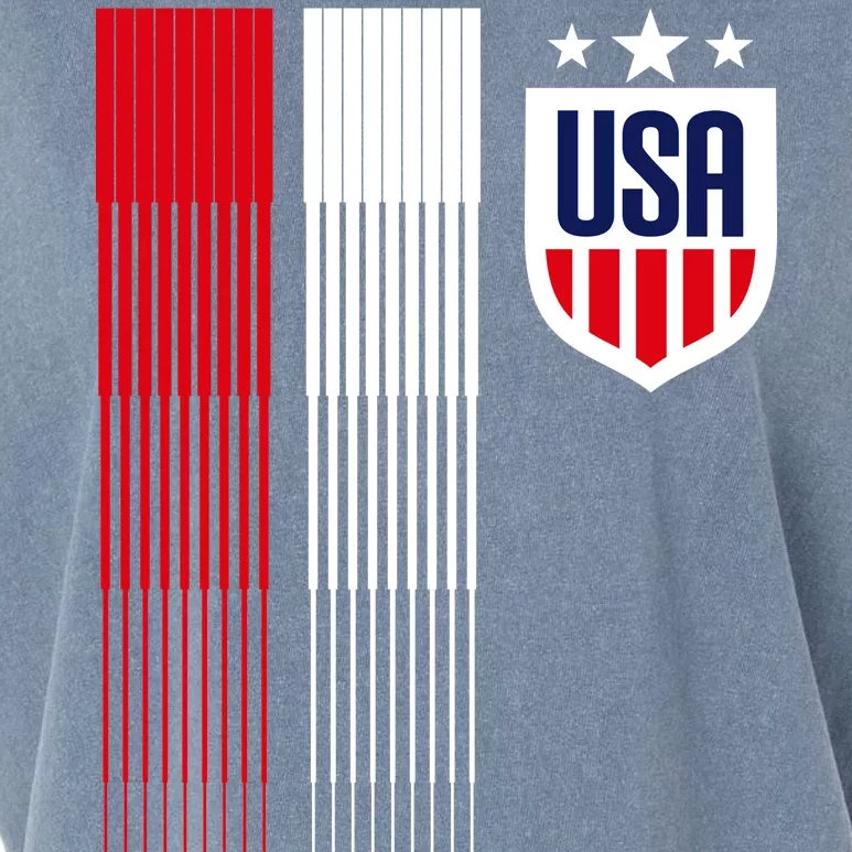 USA Women's Soccer Garment-Dyed Women's Muscle Tee