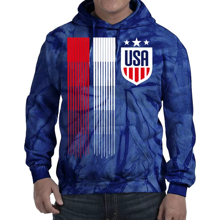 USA Women's Soccer Tie Dye Hoodie