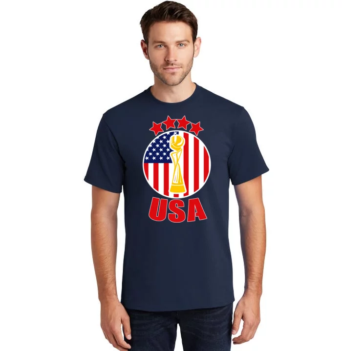 USA Women's Soccer Championship Tall T-Shirt