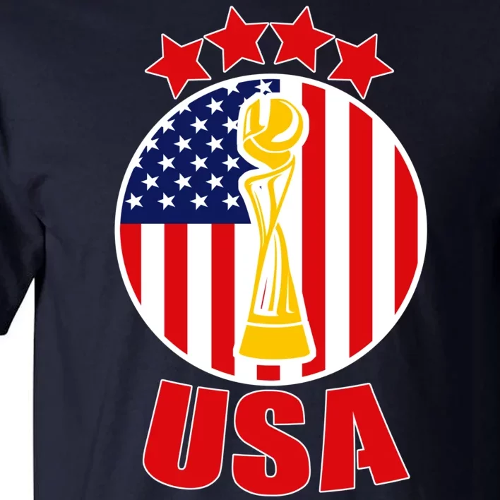 USA Women's Soccer Championship Tall T-Shirt