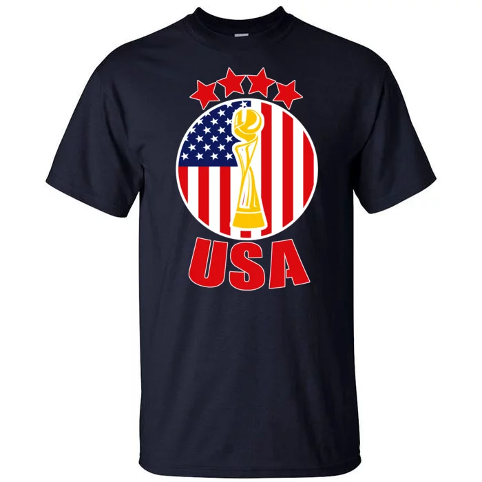 USA Women's Soccer Championship Tall T-Shirt