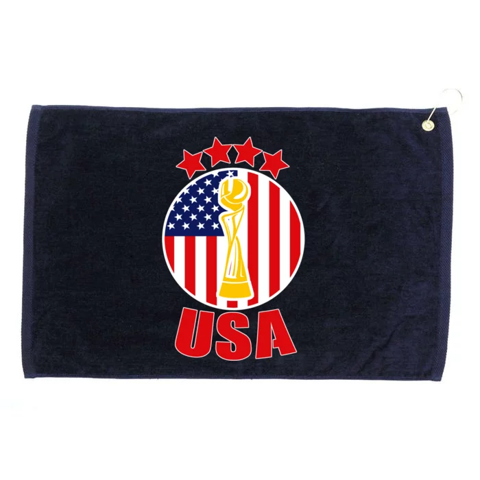 USA Women's Soccer Championship Grommeted Golf Towel