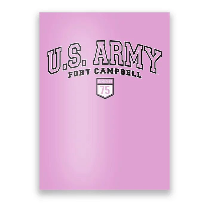 United States Army Fort Campbell 75 Poster