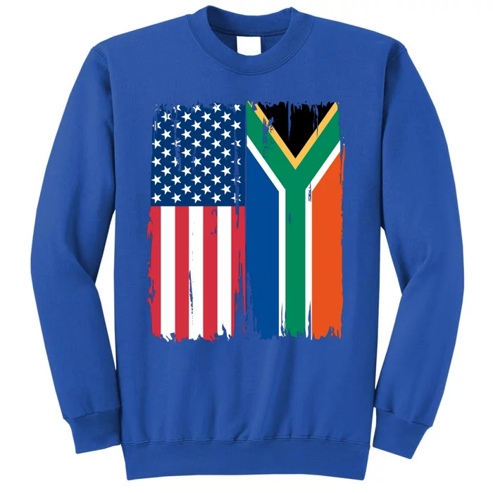 Usa South Africa Flag Great Gift Tall Sweatshirt