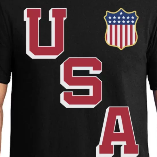 USA Soccer American Team Jersey Pajama Set