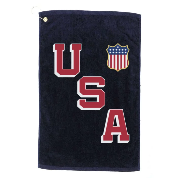 USA Soccer American Team Jersey Platinum Collection Golf Towel