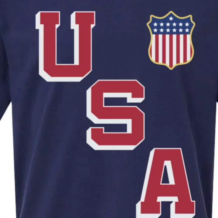 USA Soccer American Team Jersey Sueded Cloud Jersey T-Shirt