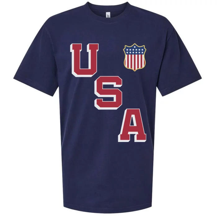 USA Soccer American Team Jersey Sueded Cloud Jersey T-Shirt