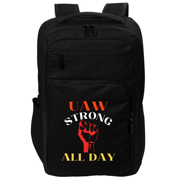 Uaw Strong All Day Long Impact Tech Backpack