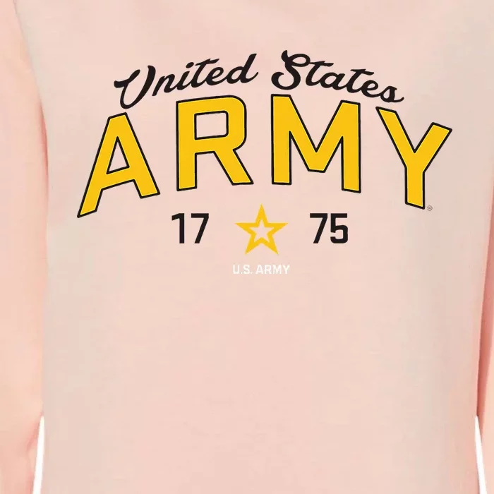 United States Army Military Green Star Womens California Wash Sweatshirt