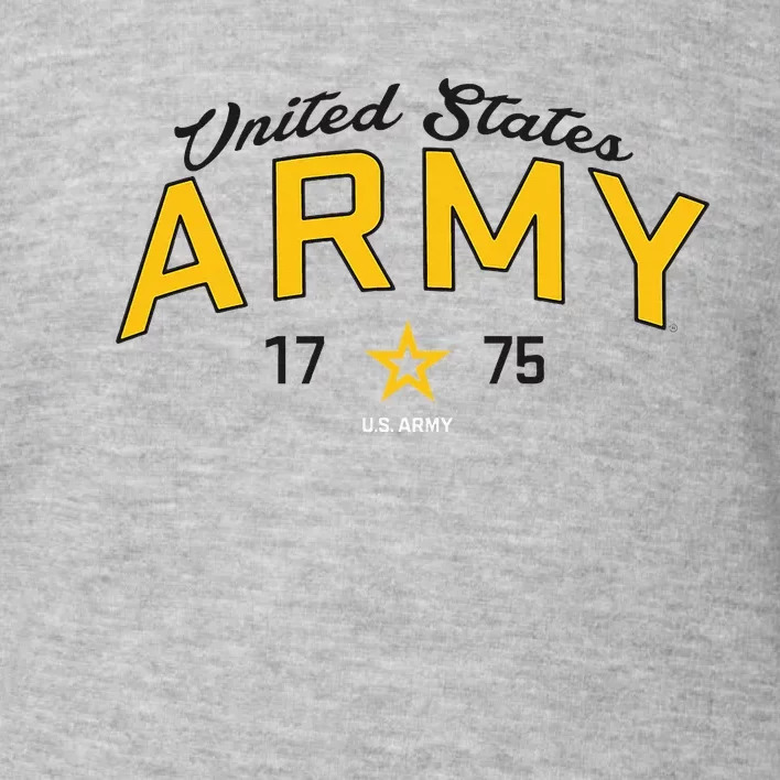 United States Army Military Green Star Toddler Sweatshirt