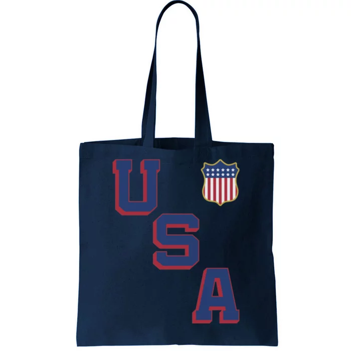 USA Soccer American Team Jersey Tote Bag