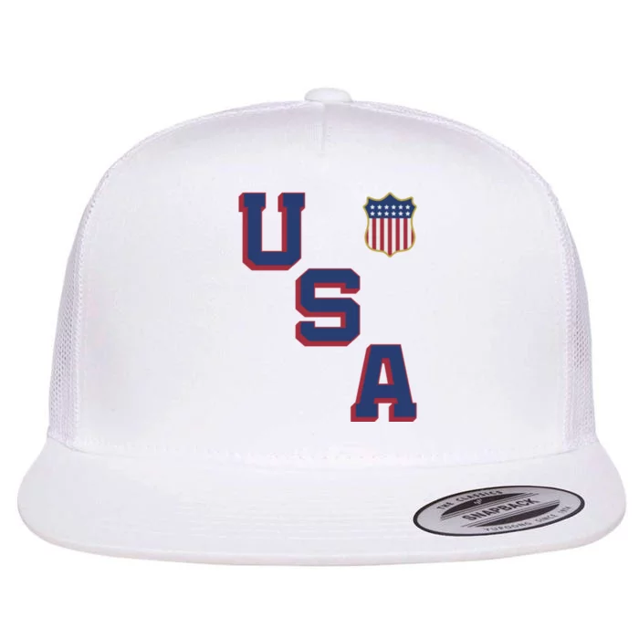 USA Soccer American Team Jersey Flat Bill Trucker Hat