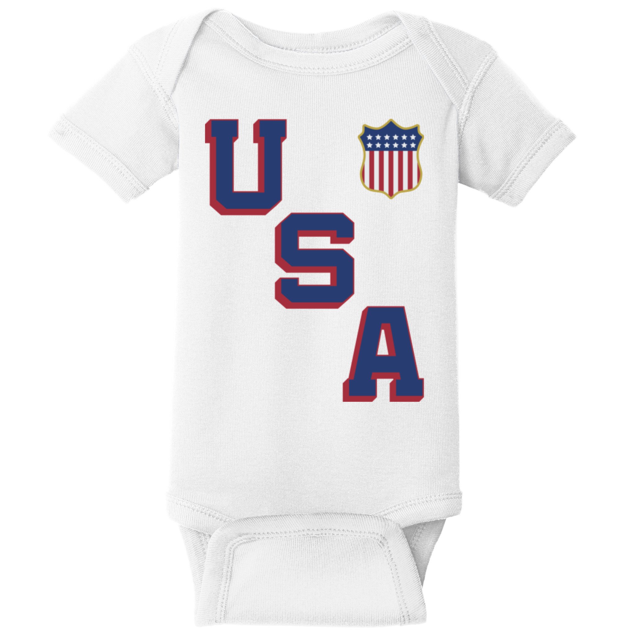 USA Baby Jersey USA Soccer Jersey Baby Bodysuit USA 21/22 