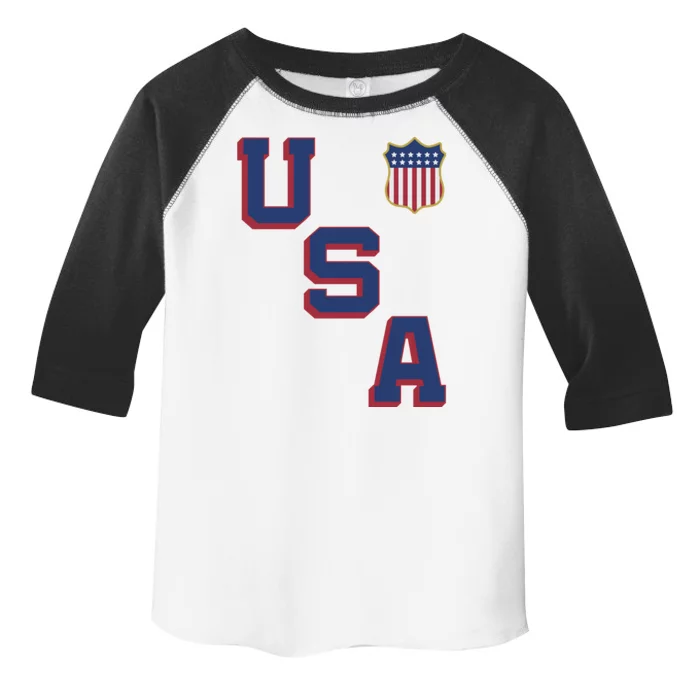 USA Soccer American Team Jersey Toddler Fine Jersey T-Shirt