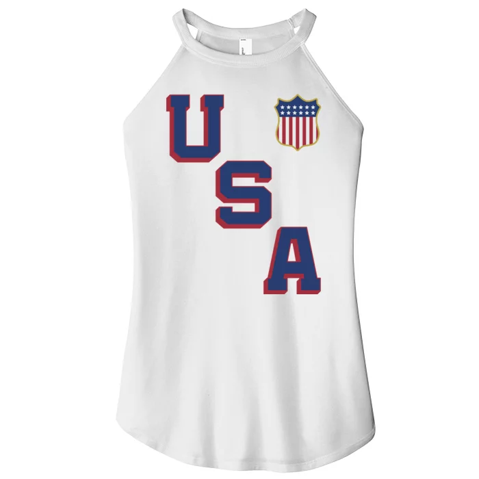 USA Soccer American Team Jersey Women’s Perfect Tri Rocker Tank