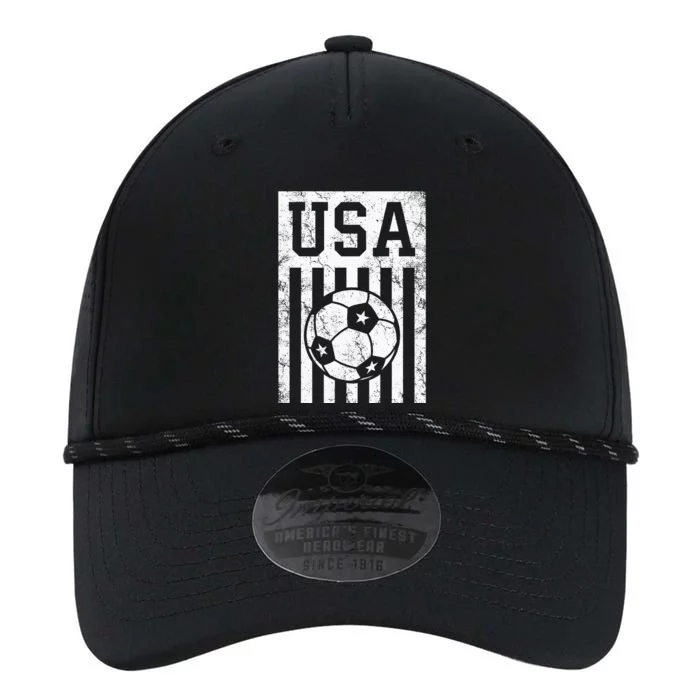 Usa Soccer American Flag American Soccer Fan Performance The Dyno Cap