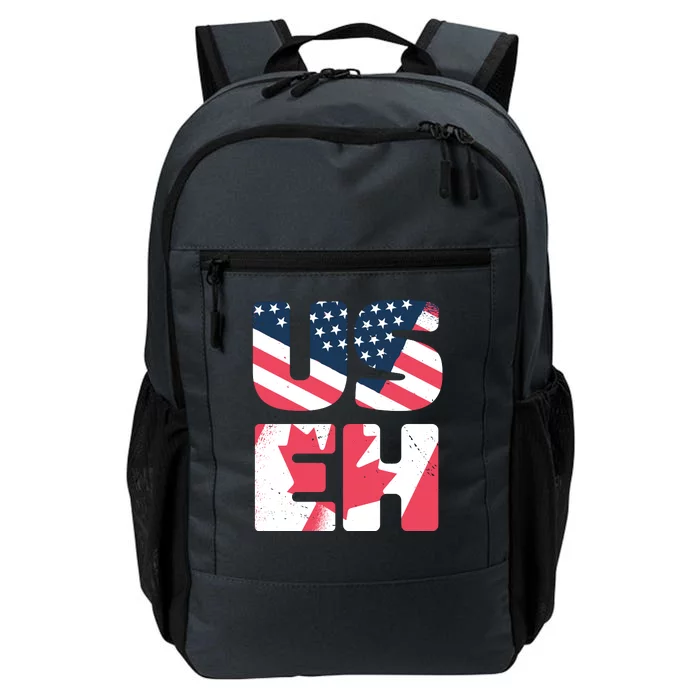 United States And Canada Saying Daily Commute Backpack