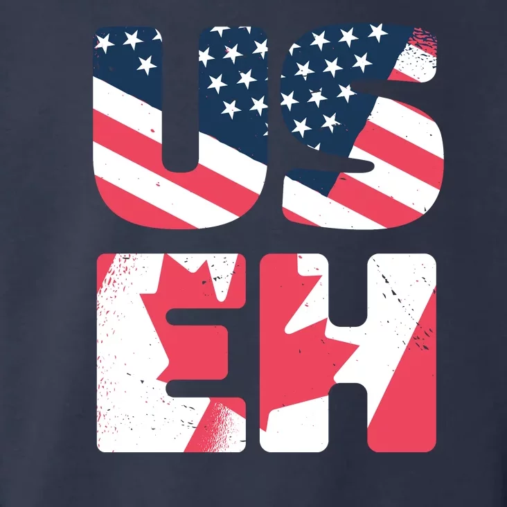 United States And Canada Saying Toddler Hoodie