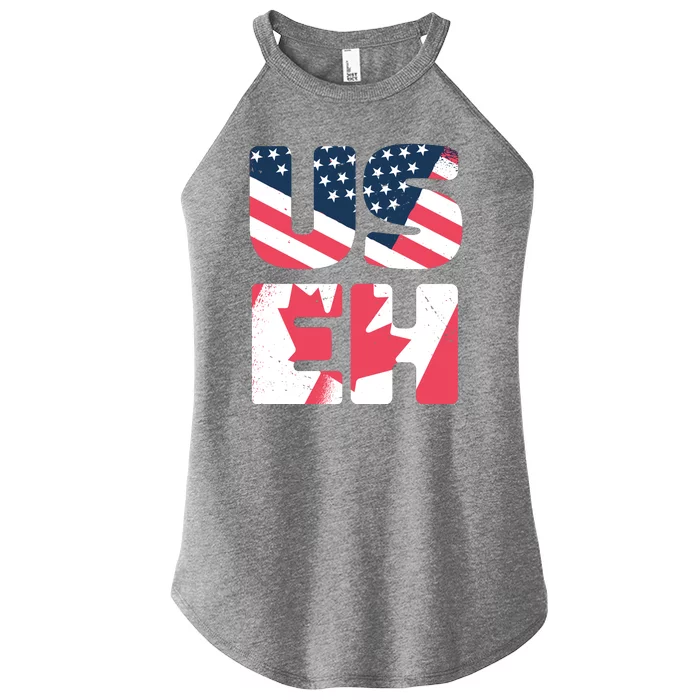 United States And Canada Saying Women’s Perfect Tri Rocker Tank