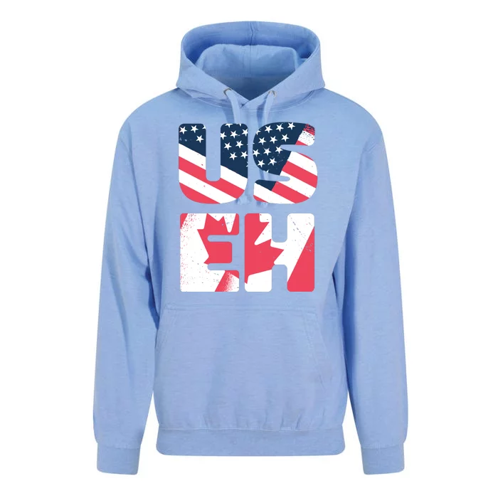 United States And Canada Saying Unisex Surf Hoodie