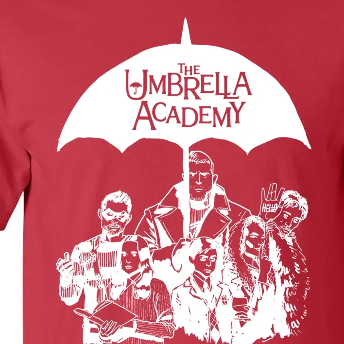 Umbrella Sketch Academy Tall T-Shirt