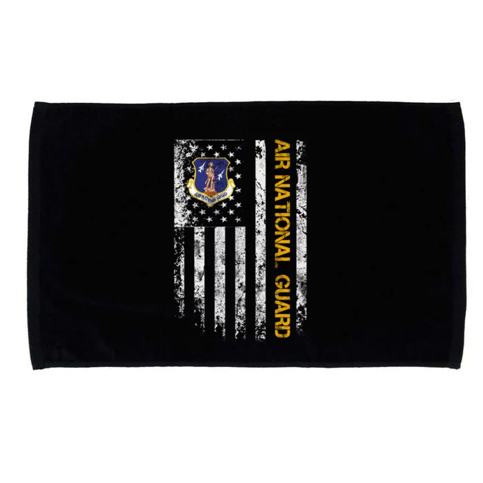 U S Army Air National Guard Veteran Retired Military Vintage Gift Microfiber Hand Towel