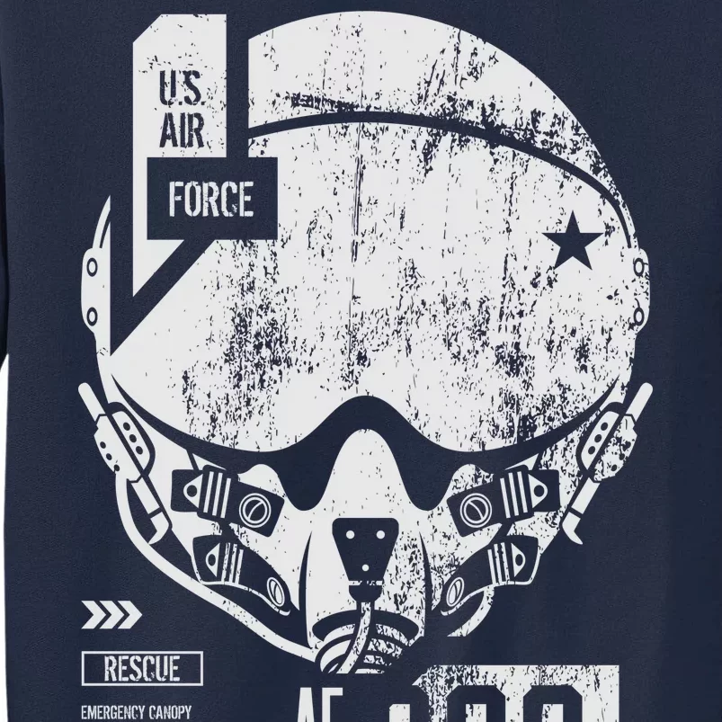 USAF Superior Pilot Helmet Tall Sweatshirt