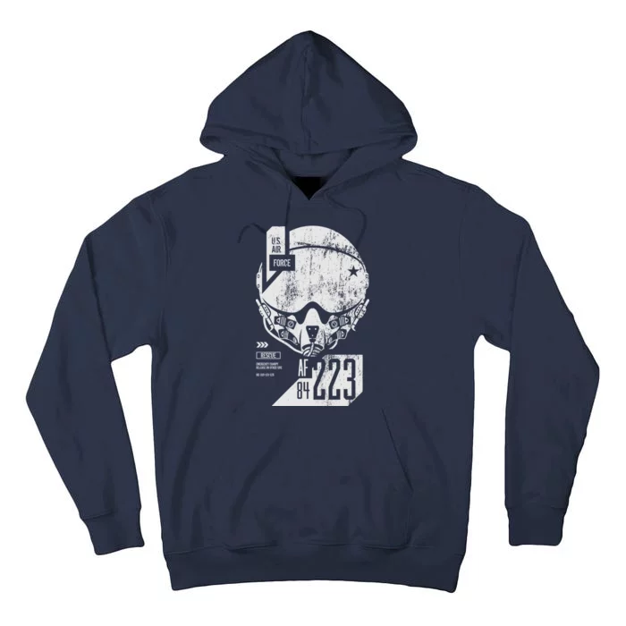 USAF Superior Pilot Helmet Tall Hoodie