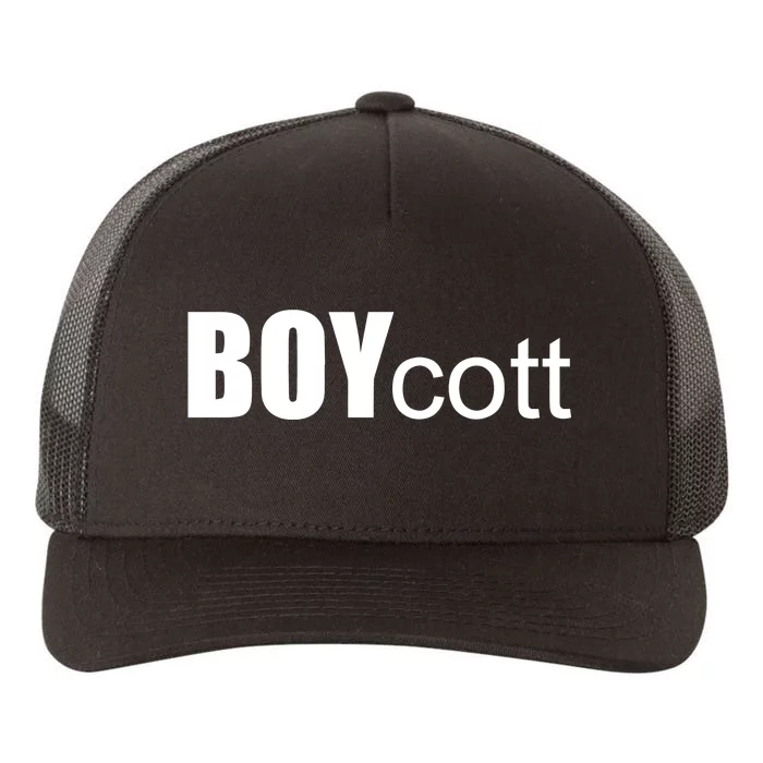 Utah State Boycott Yupoong Adult 5-Panel Trucker Hat