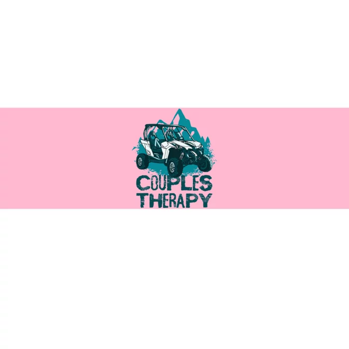 UTV Side By Side Couples Therapy Bumper Sticker