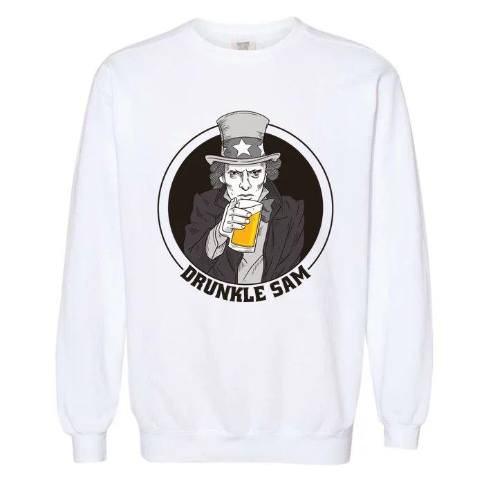 Uncle Sam Beer Garment-Dyed Sweatshirt