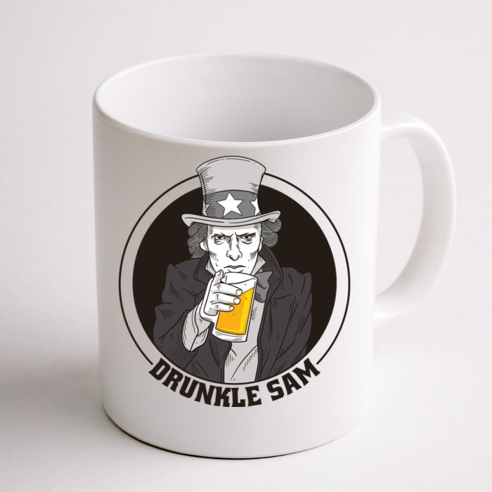 Uncle Sam Beer Front & Back Coffee Mug