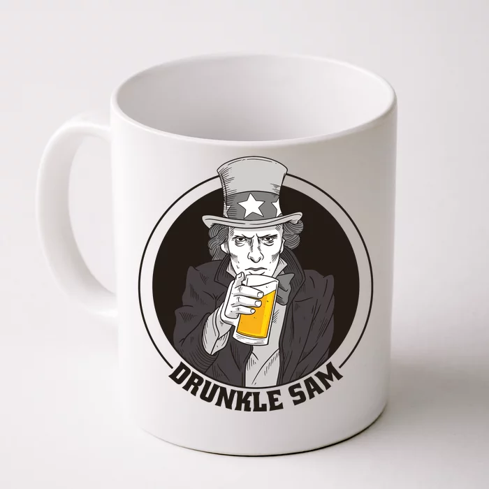 Uncle Sam Beer Front & Back Coffee Mug