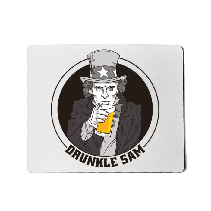 Uncle Sam Beer Mousepad