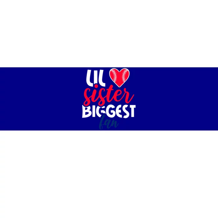 Ul Sister Biggest Fan In Baseball Meaningful Gift Bumper Sticker