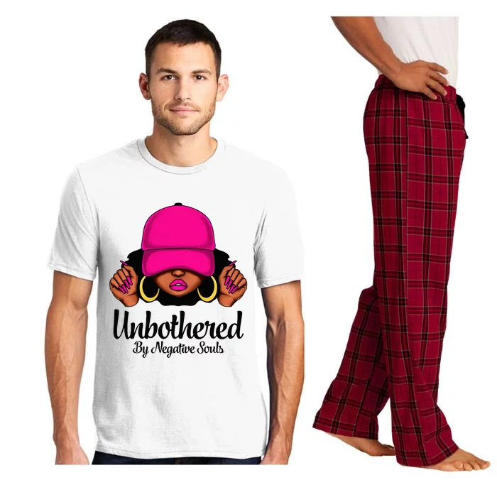 Unbothered Sassy Black Queen African American Pajama Set