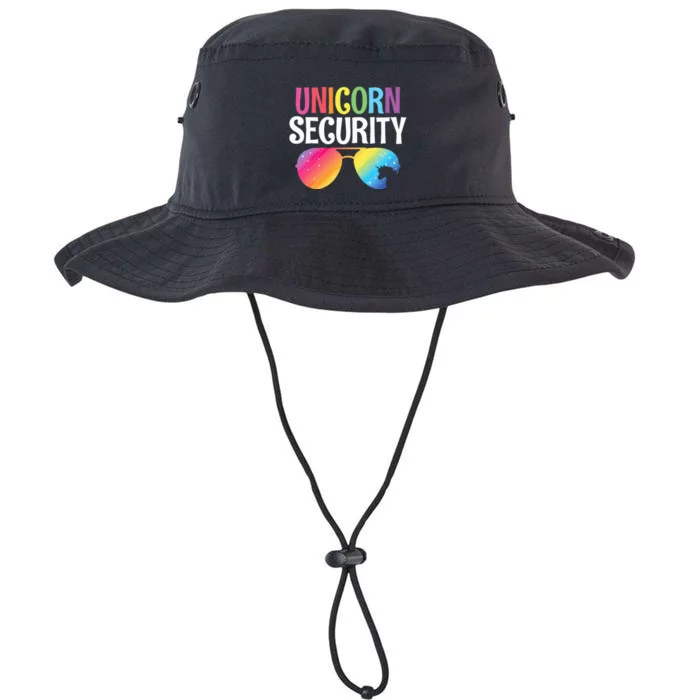 Unicorn Security Birthday Family Halloween Costume Mom Dad Legacy Cool Fit Booney Bucket Hat