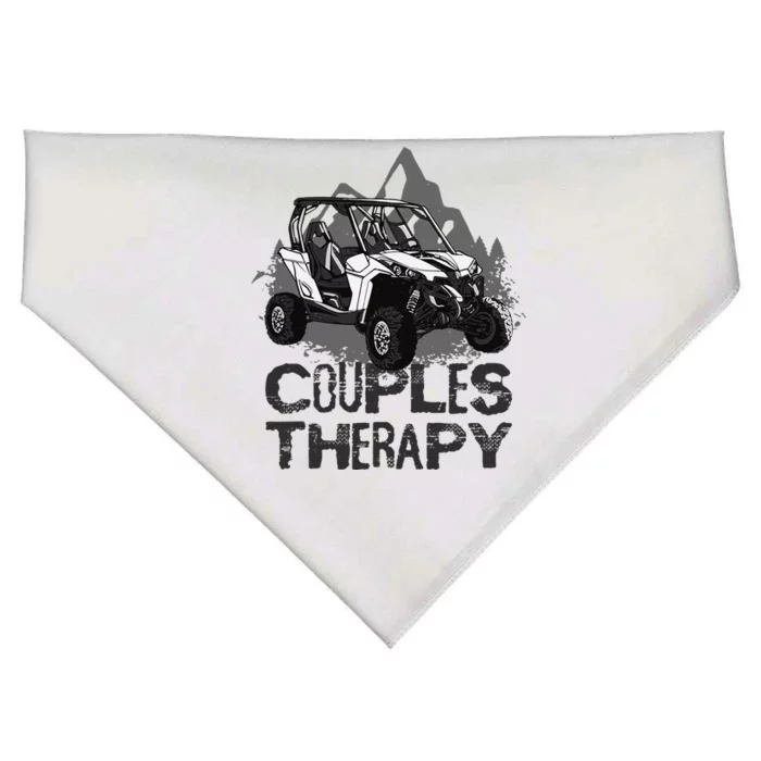 UTV Side By Side Couples Therapy USA-Made Doggie Bandana