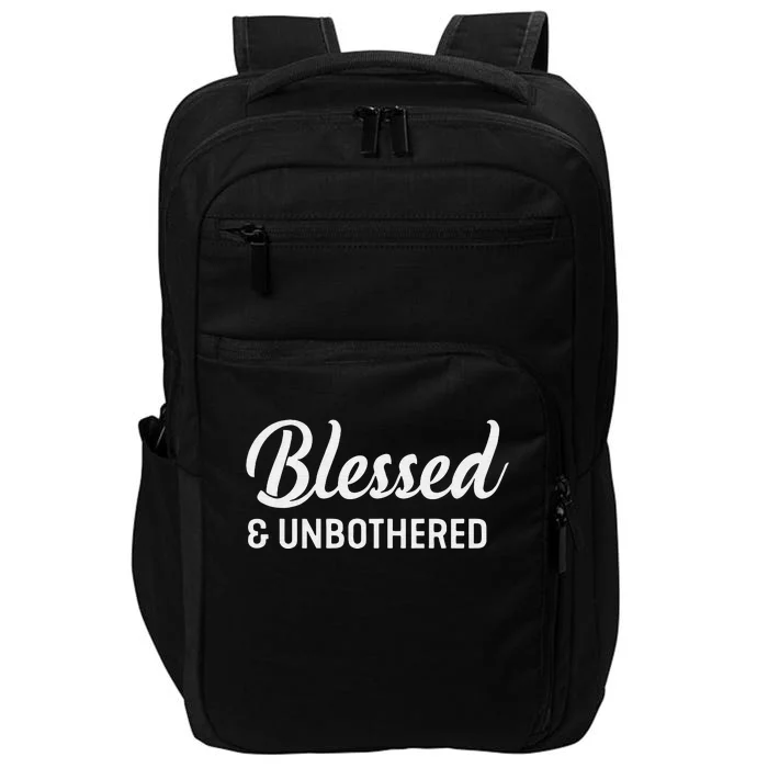 Unbothered Sassy Black Queen African American Ladies Impact Tech Backpack