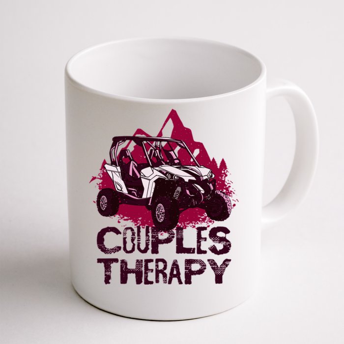 Utv Side By Side Couples Therapy Front & Back Coffee Mug