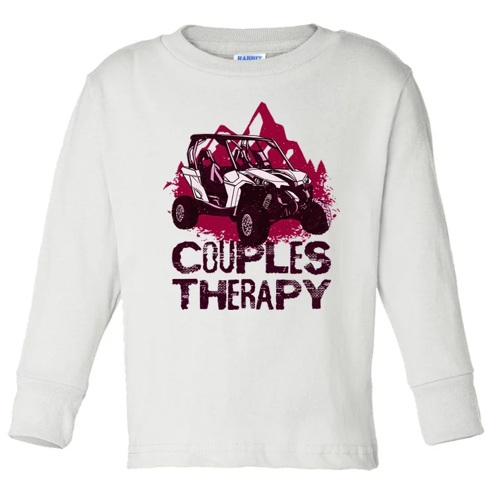 Utv Side By Side Couples Therapy Toddler Long Sleeve Shirt