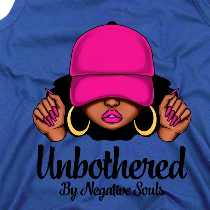 Unbothered Sassy Black Queen African American Afro Funny Gift Tank Top