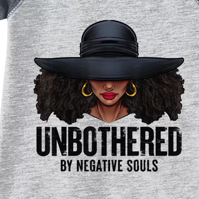 Unbothered Sassy Black Queen African American Ladies Gifts Infant Baby Jersey Bodysuit