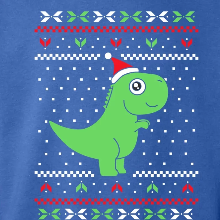 Ugly Sweater Christmas Trex Gift Toddler Hoodie