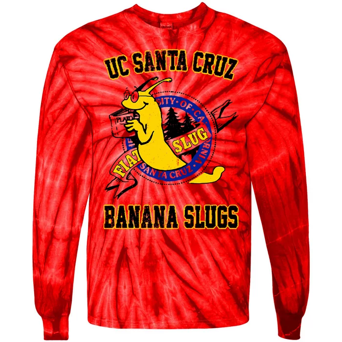 Uc Santa Cruz Tie-Dye Long Sleeve Shirt