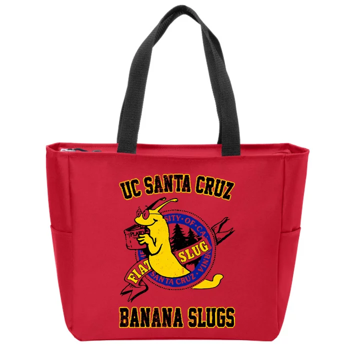 Uc Santa Cruz Zip Tote Bag