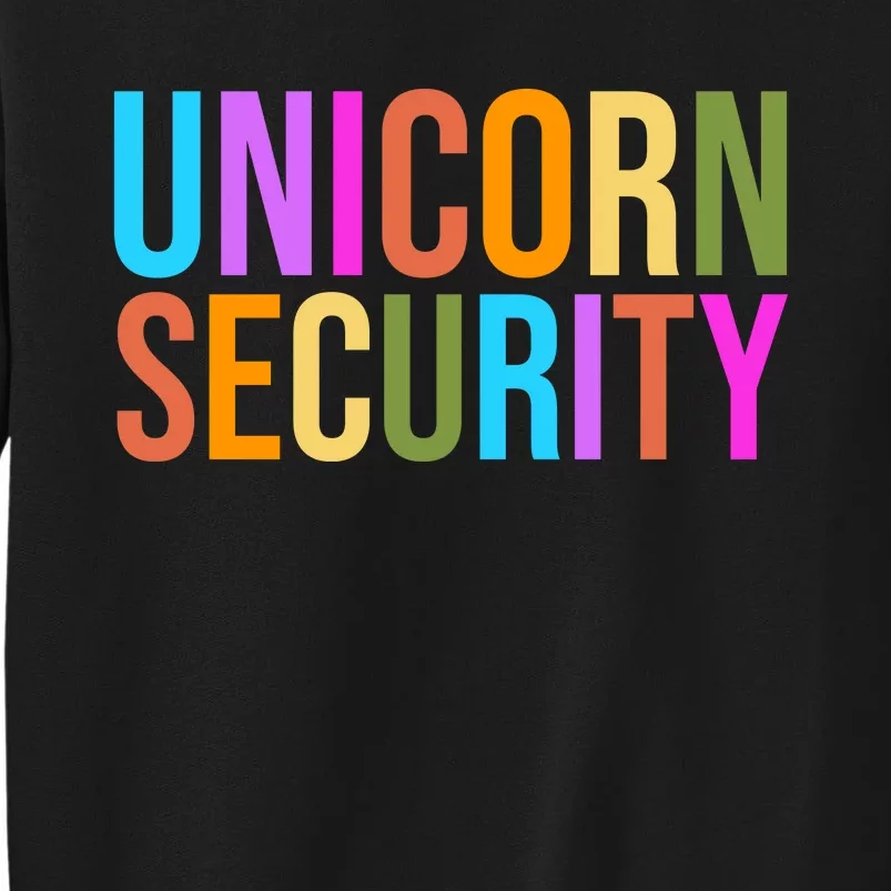 Unicorn Security Colorful Sweatshirt