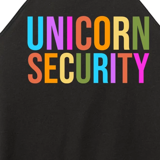 Unicorn Security Colorful Women’s Perfect Tri Rocker Tank